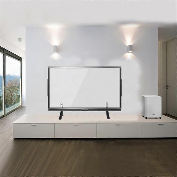 2 st TV-stativ Basfäste Universal LCD TV Fäste Bordsställ Multifunktionella Bekväma Möbelben[D] As Shown