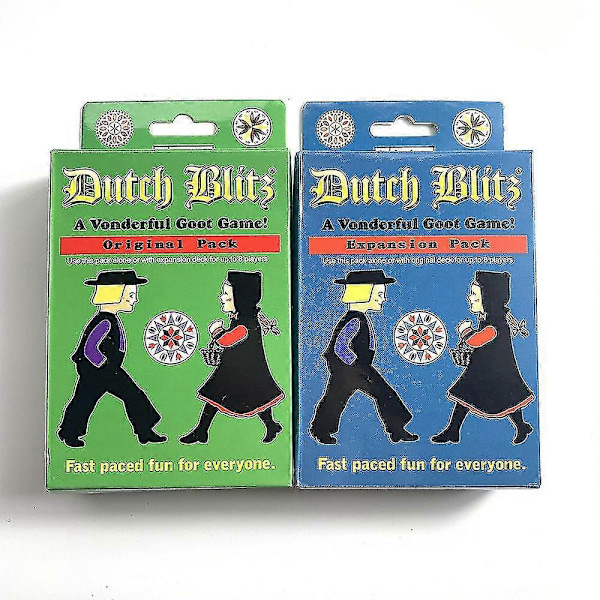 Lasten lautapeli Dutch Blitz perhejuhlapeli perusversio[D] Not Parent Approved
