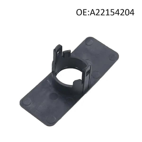 Parkeringssensorbrakett for bil, ryggeradar brakett, ekstra sensor fast deksel for [D] Black