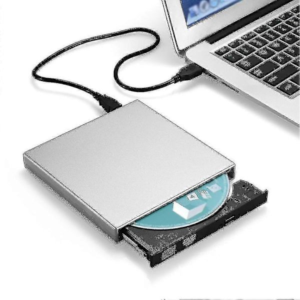 Extern USB CD-RW-brännare DVD/CD-läsare Spelare Optisk Enhet