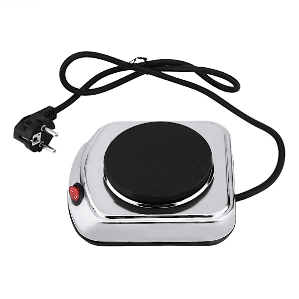 500W Elektrisk Mini Spisplatta Kaffevärmare (EU-kontakt 220-240V)
