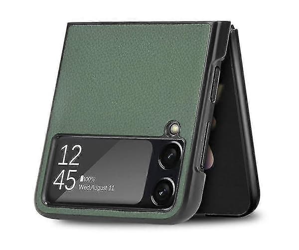 Grønt telefoncover til Galaxy Z Flip 3 5g[D]