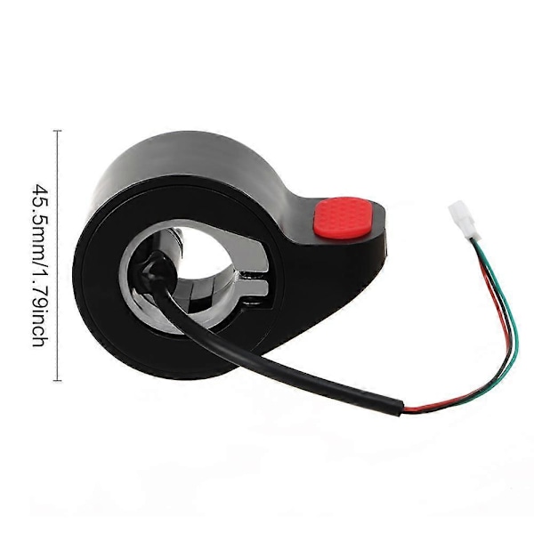For Xiaomi M365/Pro/1S Elektrisk Sparkesykkel Gasshåndtak Tommelgass Kick Scooter Fingergass[D] red