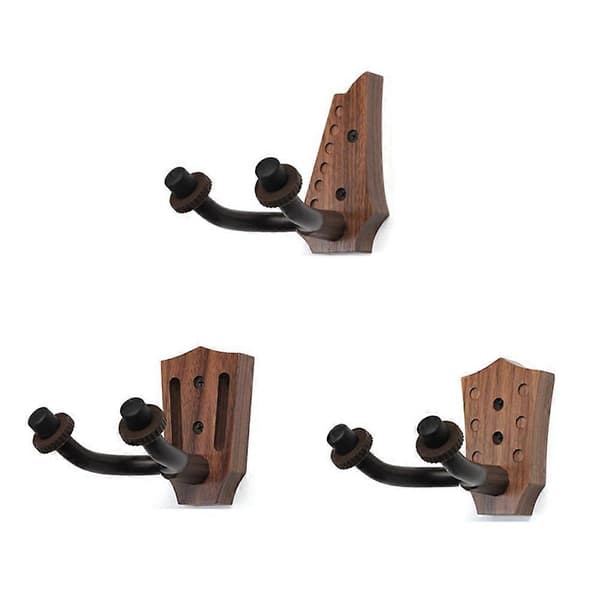 Gitarrväggfäste med flera stilar, halkfri instrumenthållare för klassisk gitarr Headstoc[D] As Shown