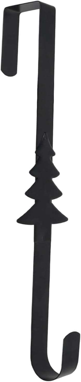 Julekrans krok (inngangsdør) | Solid dørkransholder – Ideell for juledekorasjoner, hjem (D)