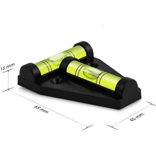 Vattenpass - Små vattenpass - Robust - Vattenpass för minihusbilar - Husvagnstillbehör - Husbilstillbehör - Husvagnsgadgets (D)
