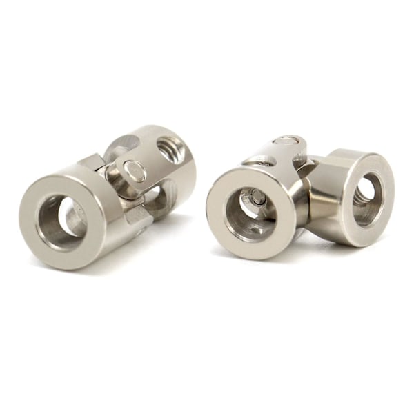 4-pack 6mm till 6mm metall axelkoppling motoranslutning universell koppling, universell koppling axelkoppling