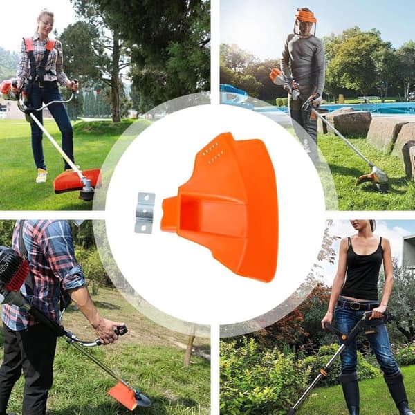 Orange plastskärlock - röjsågsskydd för skyddsanordning Orange 0.05