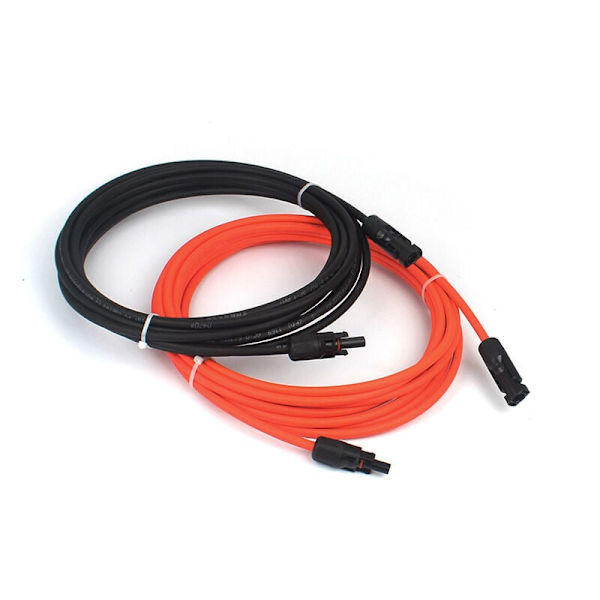 14AWG Förlängningskabel för solpaneler med MC4-kontakter - 3M Lång[YJD]