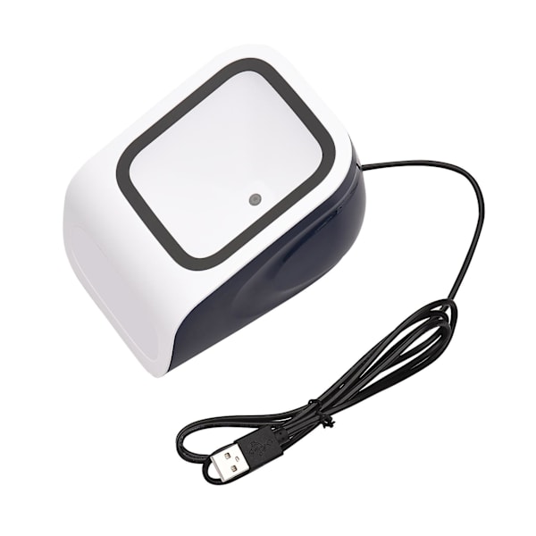 1D 2D QR-streckkodsläsare för skrivbord Händerfri USB-trådbunden streckkodsläsare Plug&Play Kompatibel med Windows Android-system Stor skanning