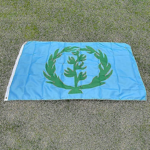 Aerlxemrbrae Lippu 90*150cm Eritrean historiallinen lippu 1952-1961 Eritrean kansallisliput ja -bannerit sisustukseen[D]