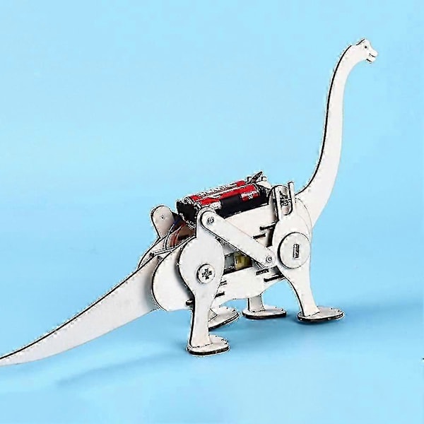 3D Gående T-rex Dinosaur Samlepuslespil Børn Eksperiment Uddannelseslegetøj[D]