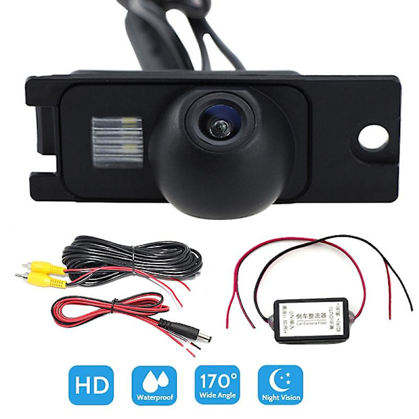 Auton etuosan kamera, Volvolle S80 S60 S60L XC60 XC90 V70 XC70 1999-2009 FULL HD CCD pysäköintikamera