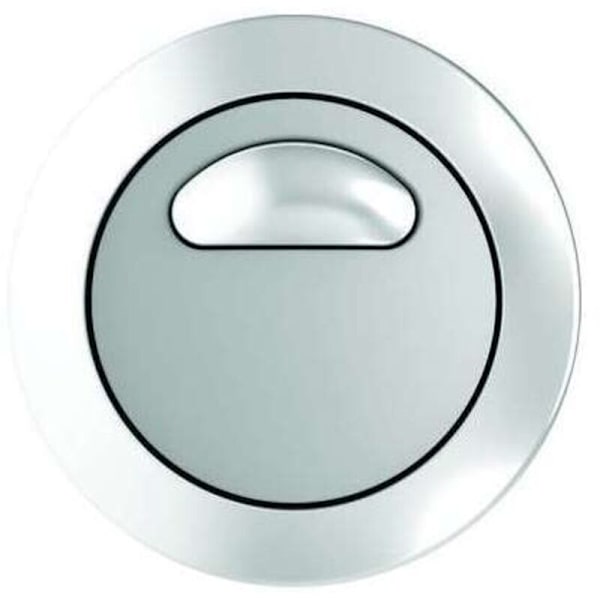 OPTIMA 49/S dobbel trykknappventil, SIAMP, krom, ref. 34490220 0.05