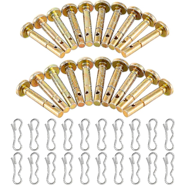 2024,20 Sets Of Shear Pins & Cotter Pins For Snowblower - 738-04124 And 714-04040 Replacement Shear Pin