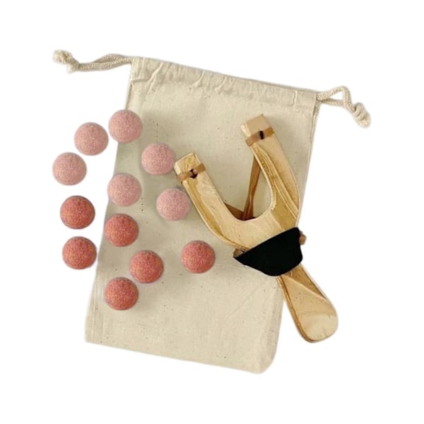 Ulkoilmajahti Slings Kivääri Puinen Kahva Slings Peli Ammunta Kohde Sarja pink