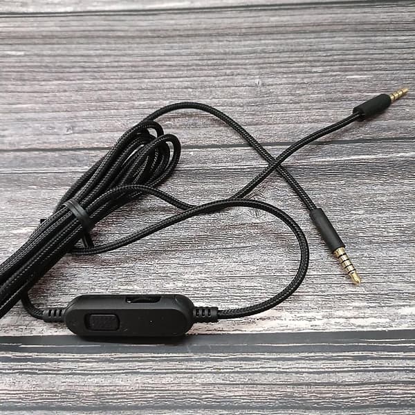 3,5 mm lydkabel til G433 233 Gpro Pro X Gaming HeadSET 3,5 mm stik [D] Black