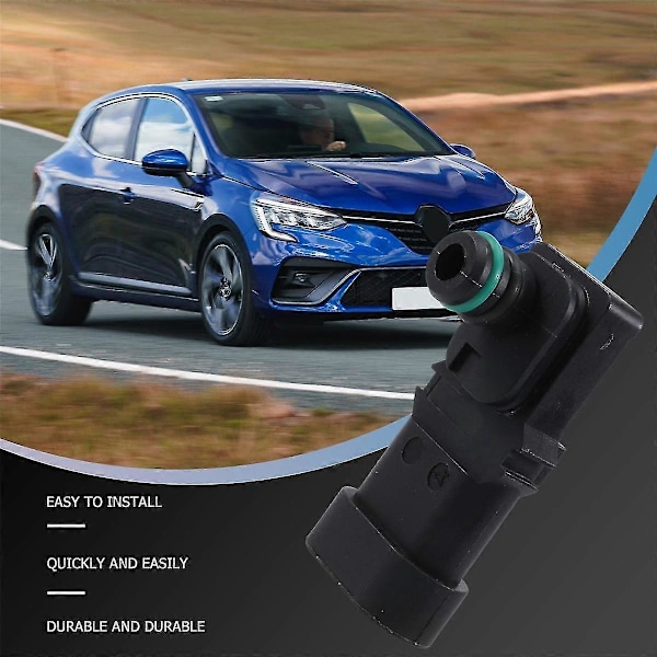 8200121800 8200105165 7700101762 MAP-sensor för Renault Clio Espace Kangoo Megane Scenic Laguna Logan Thalia 1.2 black
