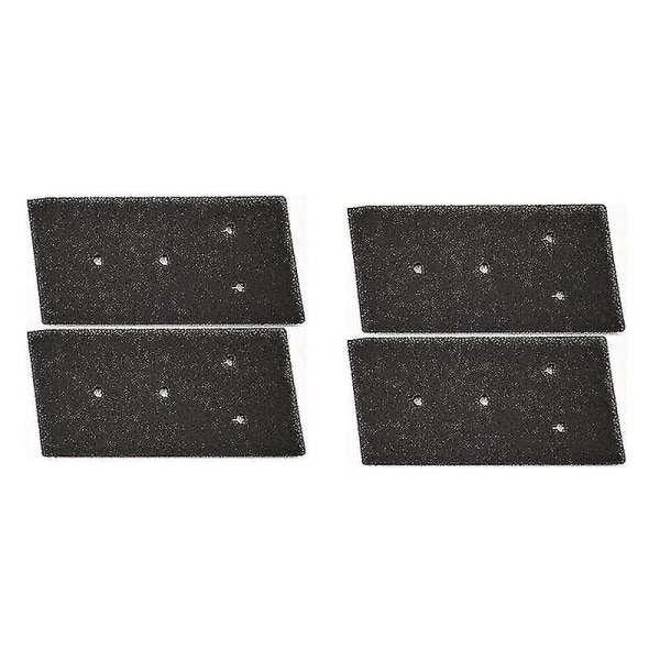 Filter för torktumlare 4-pack Whirlpool 481010716911  [kk] Black