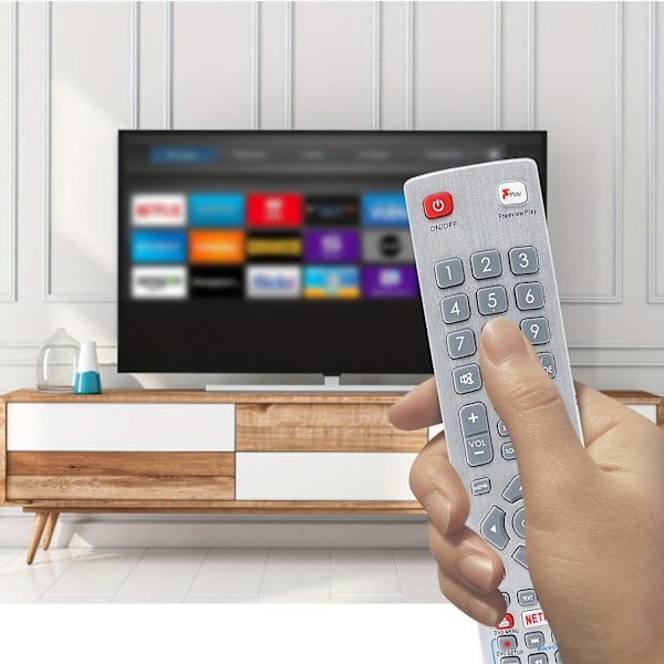 Ersättningsfjärrkontroll SHW/RMC/0121 för Sharp TV för Sharp Aquos UHD 4K 3D Smart TV LC-24DHG6001KF LC-32FI5342KF LC-32FI5442KF LC-37B20E LC-40FG2241KF