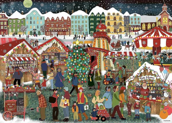 Julemarked Puslespill (1000 Brikker)[D] 1000 Pieces