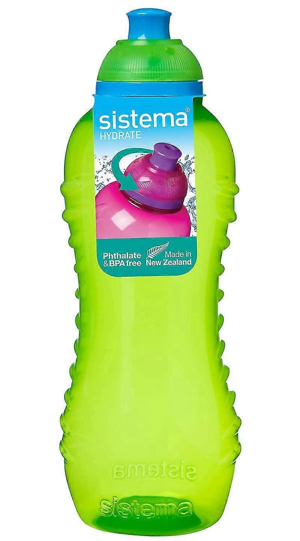MIMIGO 460ml Drikkeflasker Aqua Rosa Blå Limegrønn[D]