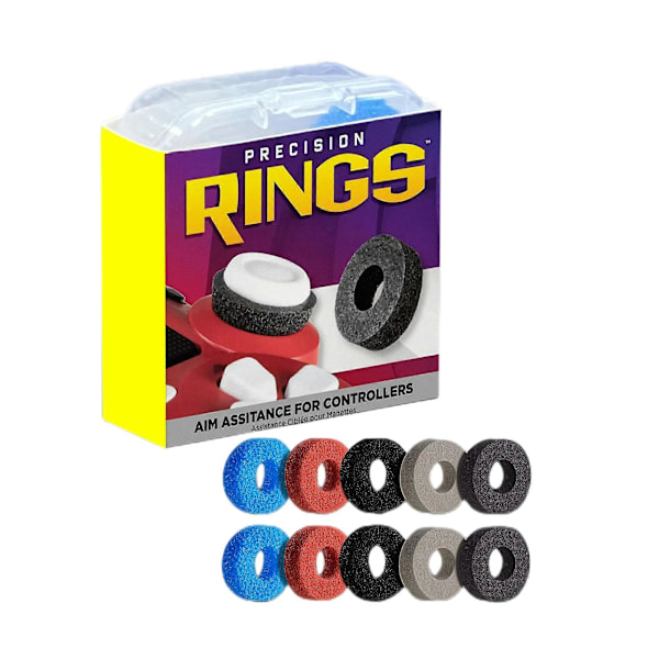 Högkvalitativa precisionsringar för sikthjälp och rörelse kontroll för PS5 PS4 Switch Xbox One Scuf-kontroll Aiming ring