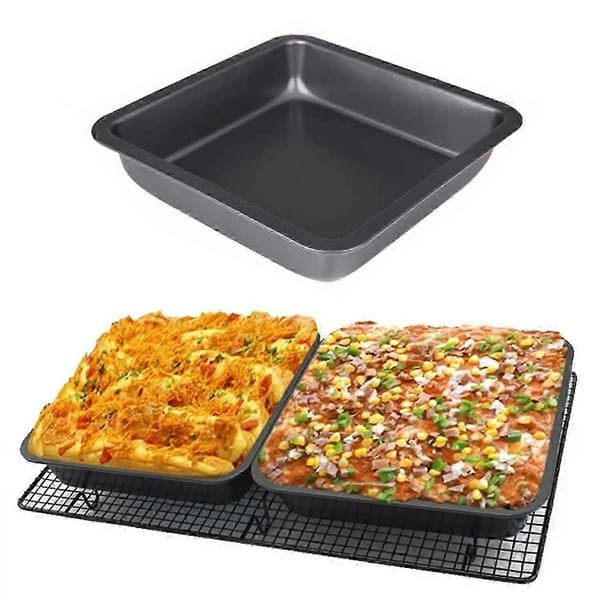 Mini firkantet kageform, 20 cm non-stick bageform til kagebagning 2025[D]