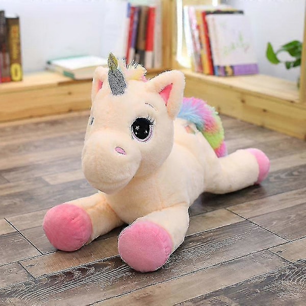 Stor 40 cm Unicorn Plysjdyr Myk Utstoppa Regnbue Unicorn Dukke Dyr Hest Leke Høy Kvalitet Gaver For Barn Jenter