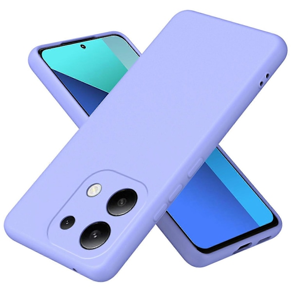 TPU-fodral för Xiaomi Redmi Note 13 4G, 2.2mm Silkeslen Yta, Mjukt Foder