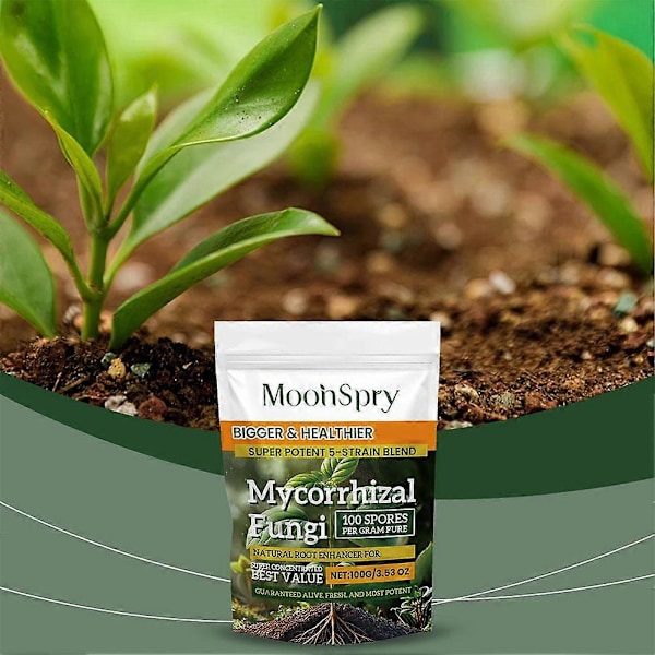 Mykorrhizasopp Organisk Rotforsterker - 100g