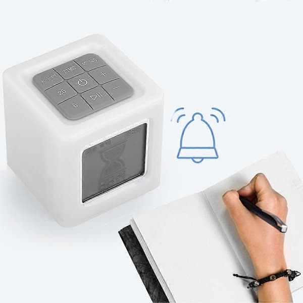 Cube LED Timer Køkken Madlavning Læring Timeglas Timer Glødende Natlys Nedtælling Arbejde Træning Tidsstyring Ur[D]