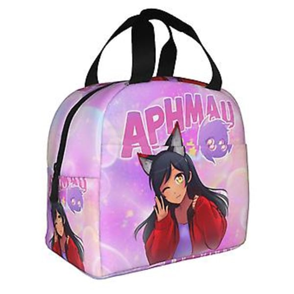 Aphmau Matboks Vanntett Isolert Matboks Gjenbrukbar Bentoboks For Kontorarbeid Skole Piknik Strand Trening-UCBD723{jkw} ( )[YJD]
