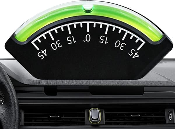 45° vater for tilhengere og bobiler | Vanntett inklinometer (D)