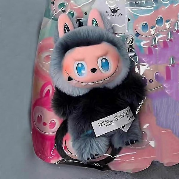 1 Överraskningspresent Labubu V3 The Monsters Big Into Energy Series Vinyl Face Docka Anime Actionfigurer Labubu Hänge[D] A6