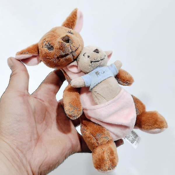 Disney Winnie Puh -pehmolelut Kawaii Pöllö Jänis Kanga Kenguru Winnie Pehmeät Pehmolelut Lelut Lahjat Lapsille Q [kk] yellow