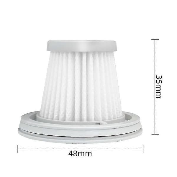 10 stk. HEPA-filter til handy støvsuger, hjem, bil, mini trådløs vaskbart filter, reservedel [D]