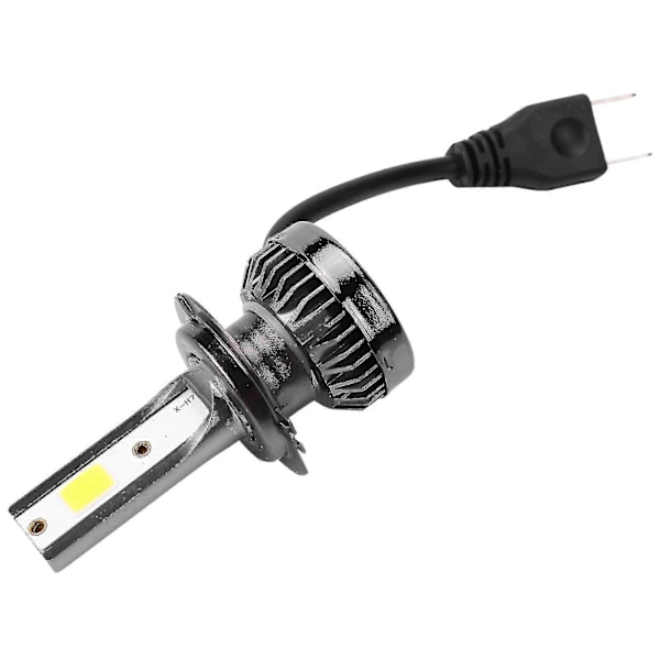 2 st 1400W LED-strålkastare 6000K Vit Plug & Play (H7)