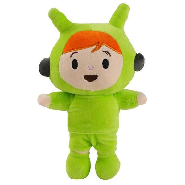 Pocoyo Plyschleksak Elly Pato Loula Fred Loula Mjuk Plushie Fylld Figur Dock för Barnfödelsedag Julgåva