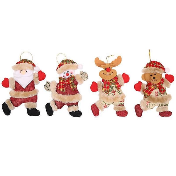 8 st Julgodisaskar Färgade Presentaskar Baka Små Omslag[D]