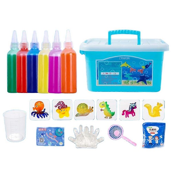 Cartoon Vattenleksak Cartoon DIY Pussel Leksak Present till Barn Pojkar Flickor