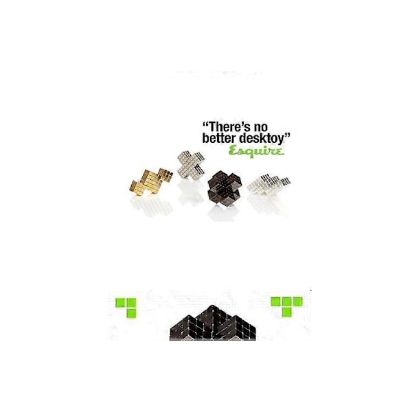 216 stk. 5mm Magnetiske Kuber Firkanter Magisk DIY Puslespill Pedagogisk Leke [D]