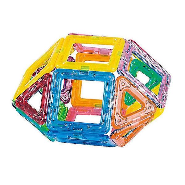 50/100 stk 3D DIY Magnetiske leker Byggeklosser Fliser Barn Utdannende