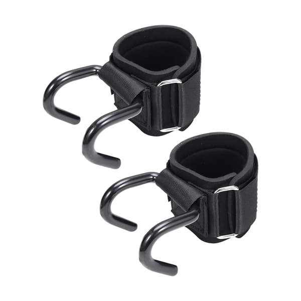 Träningshandskar för tyngdlyftning för 2 x hantlar - 1 par[D] D Hook 38cm