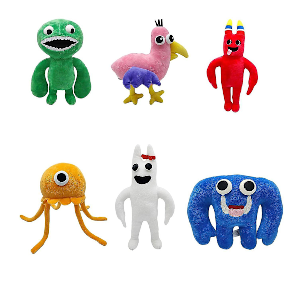 Garten Of Banban Plysj Monster Banban Hagespill Rundt Plysjdukke Leketøy Dukke[D] 3