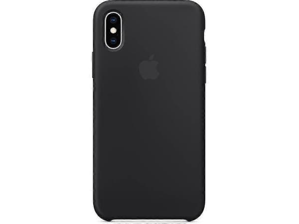 IPhone X och Xs Silikonskal[D] Black
