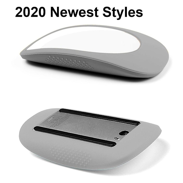 Til Apple Magic Mouse 2 Hud Mus Ærme Blød Ultratynd Hud Dæk til Apple Gray