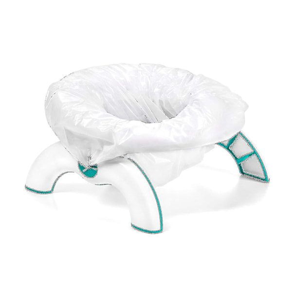 Tot 2-i-1 Go Potty - Teal, 1 Count (pack av 1) Chumian