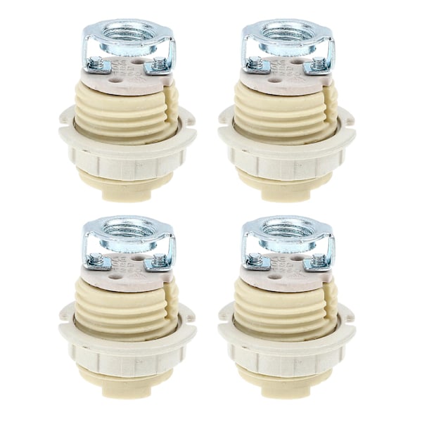 4 stk Halogen Lyspære Base Sokkel Praktisk G9 Keramisk Lampe Base Holder