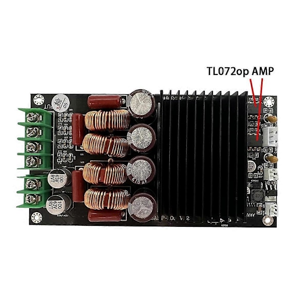 TPA3255 2x300W Stereo HIFI Digital Forstærkerkort 600W Klasse D Lydforstærker til Bilhøjttalere Black